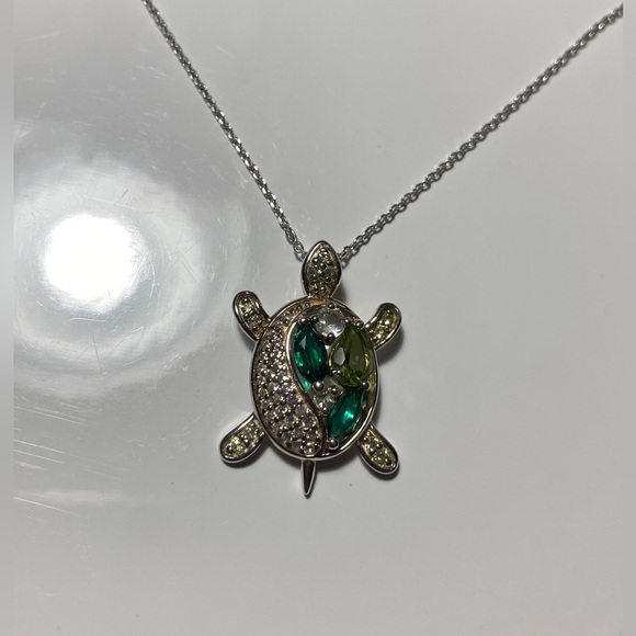 Kay Jewelers Jewelry - 🐢Turtle necklace by KAY Jewelers • Lab & natural gems • Sterling silver